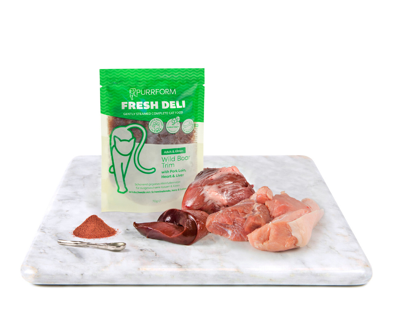 Fresh Deli Wild Boar and Pork Loin with Heart and Liver Fresh Deli Wild Boar and Pork Loin with Heart and Liver